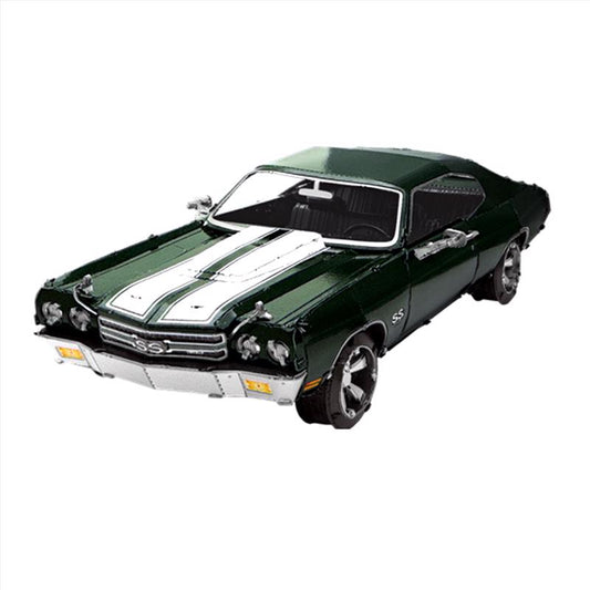 Metal Earth 1970 Chevy Chevelle 3D Steel Model Kit Green