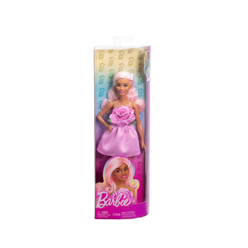 Mattel Fashionistas Barbie Pink Rose Doll