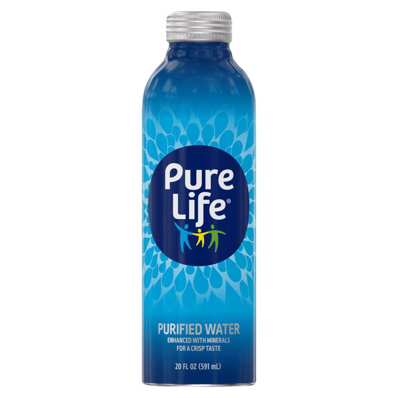 Primo Pure Life Natural Bottled Water 20 fl. oz. 1 pk