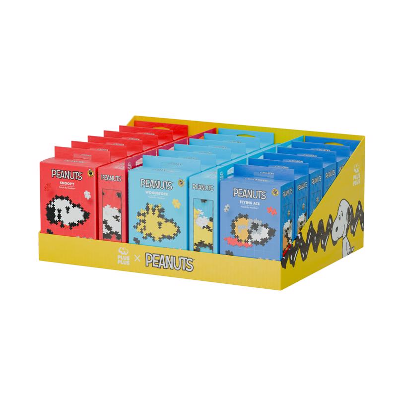 Plus-Plus Peanuts Puzzle By Number Building Toy 100 pc