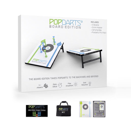 Popdarts Tourney Boards Set Green/Blue
