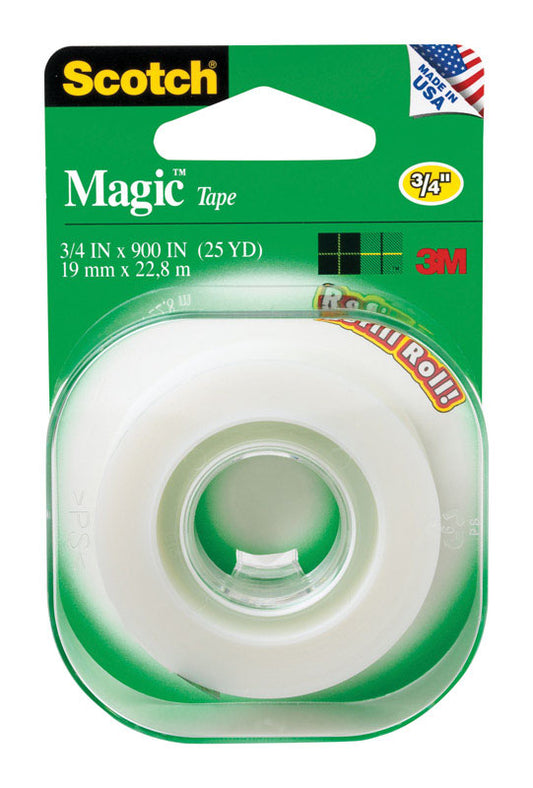 Scotch Magic 3/4 in. W X 500 in. L Tape
