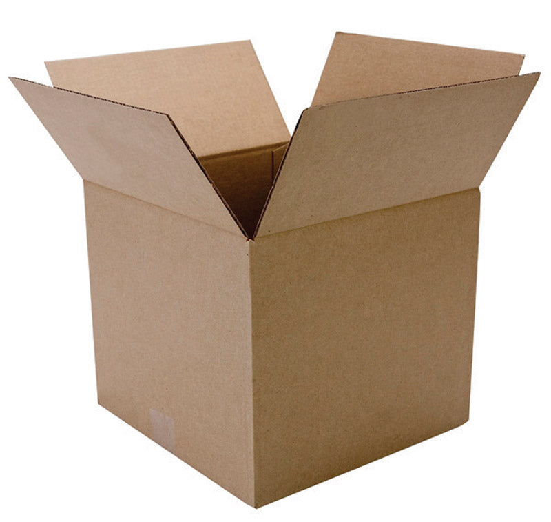 Duck 10 in. H X 12 in. W X 12 in. L Cardboard Corrugated Box 1 pk