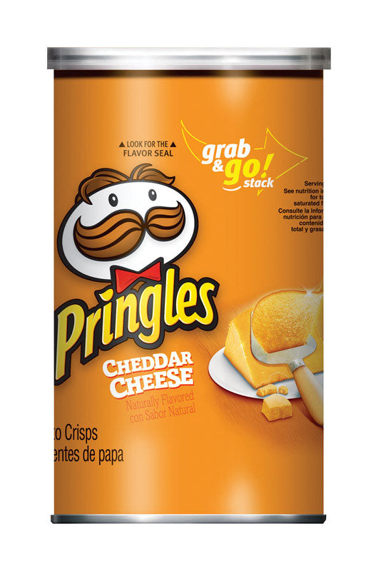 Pringles Cheddar Cheese Chips 5.57 oz Can
