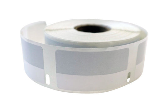 Dymo Printer Adhesive Backed Gray Bin Tag Labels - Roll