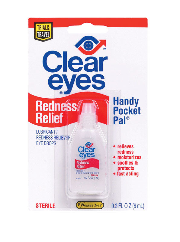 Clear Eyes Travel Size Eye Drops 0.2 Oz