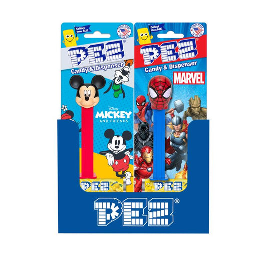 PEZ Favorites Assorted Candy and Dispenser 1.87 oz