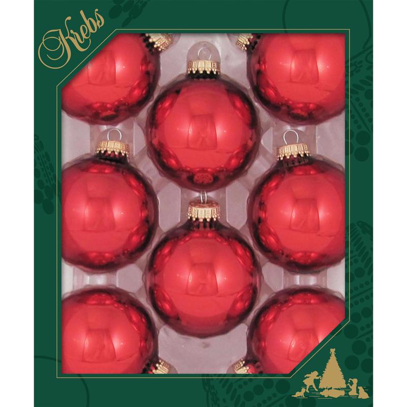 Christmas by Krebs Christmas Red Ball Ornament