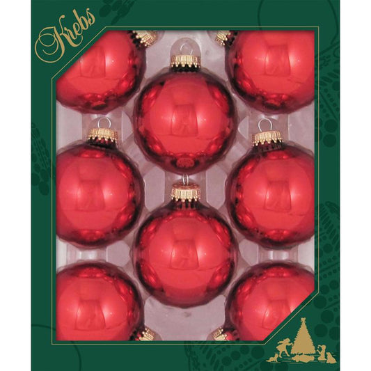 Christmas by Krebs Christmas Red Ball Ornament