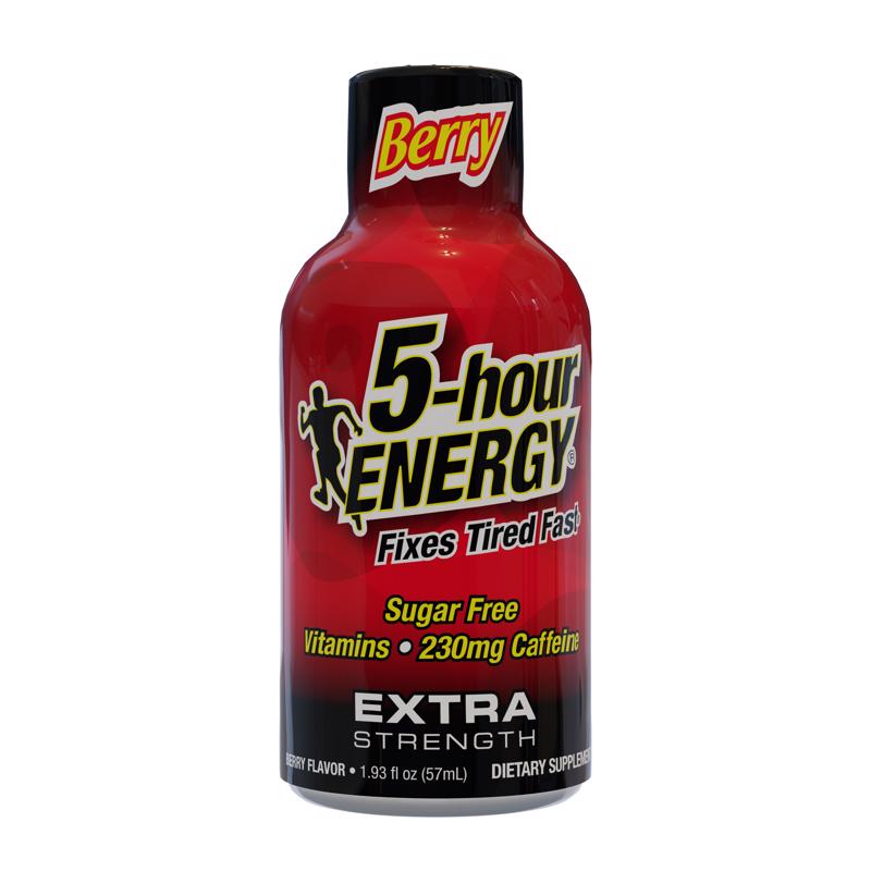 5-hour Energy Extra Strength Sugar Free Berry Energy Shot 1.93 oz