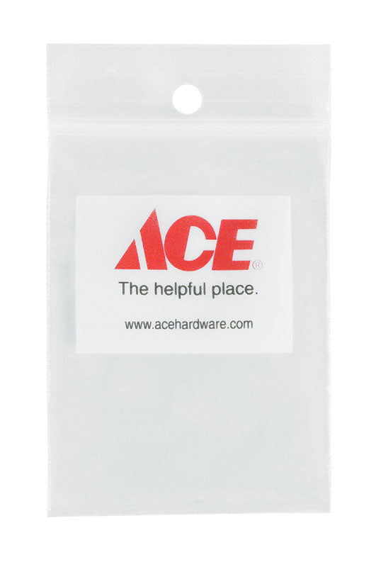 Plastic Clear Reclosable Bag 100 pk 3 in. H X 2 in. W X 0 in. L