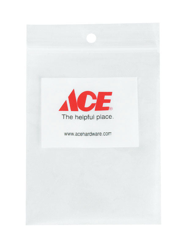 Plastic Clear Reclosable Bag 100 pk 4 in. H X 3 in. W X 0 in. L