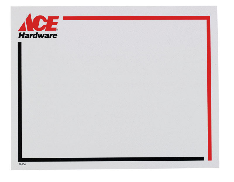 5.5 in. H X 7 in. W Office Supplies/Stationary Sign 100 each