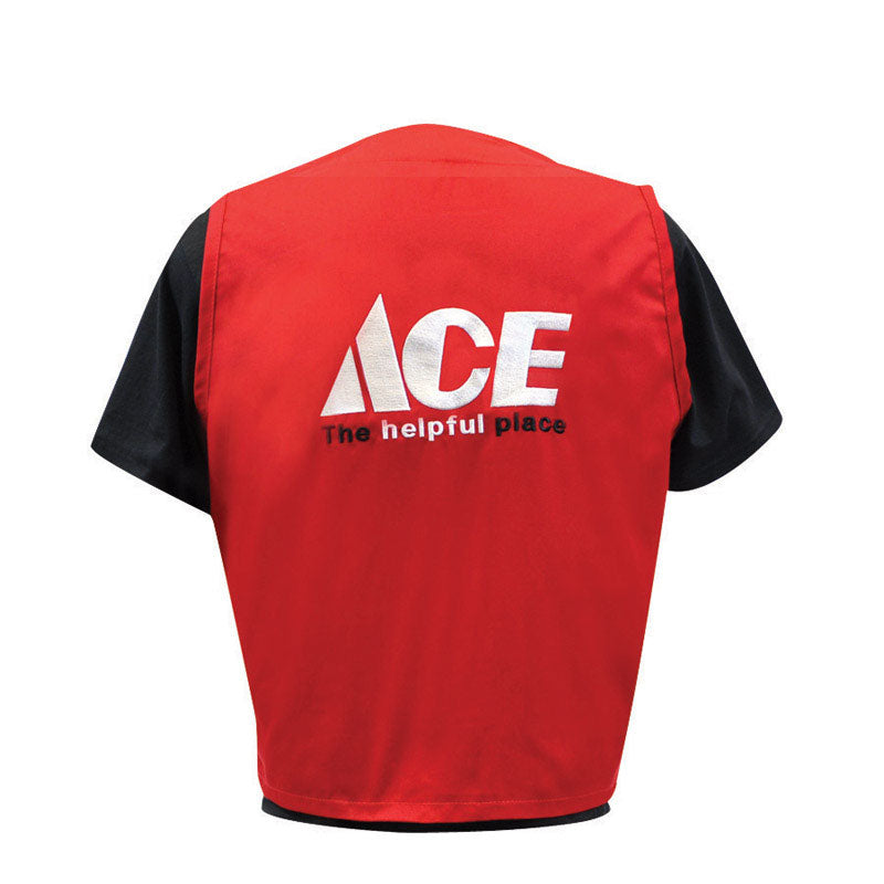 Artcraft 3XL Sizes Unisex Sleeveless V-Neck Red Vest