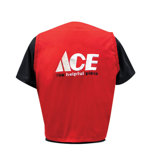 Artcraft XXL Tall Sizes Unisex Sleeveless V-Neck Red Vest