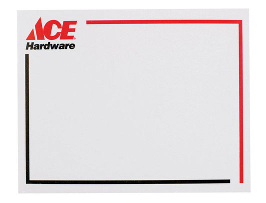 2-3/4 in. H X 3-1/2 in. W Office Supplies/Stationary Sign 100 each
