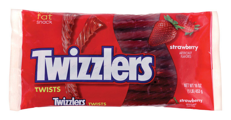 Twizzlers Twists Strawberry Liquorice 16 oz