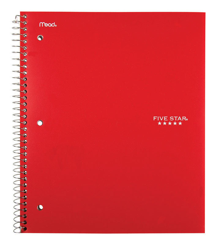 Mead 8-1/2 in. W X 11 in. L College Ruled Spiral Assorted Notebook