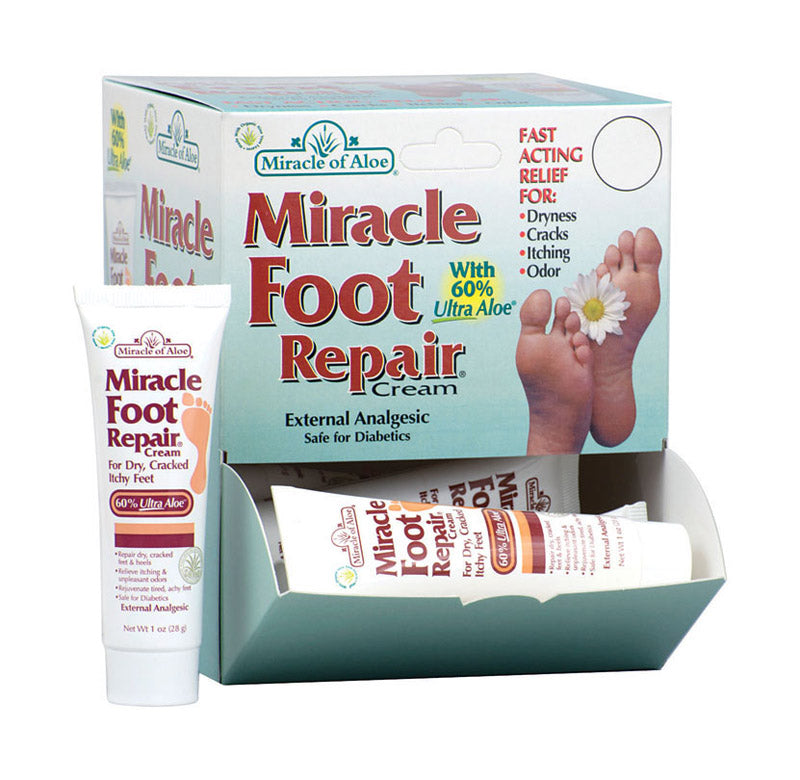 Miracle of Aloe Foot Repair Cream 12 pk