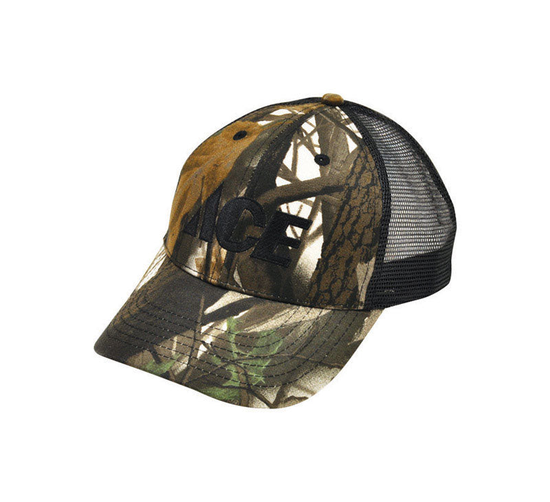 Ace Trucker Hat Camouflage One Size Fits All