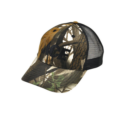 Ace Trucker Hat Camouflage One Size Fits All