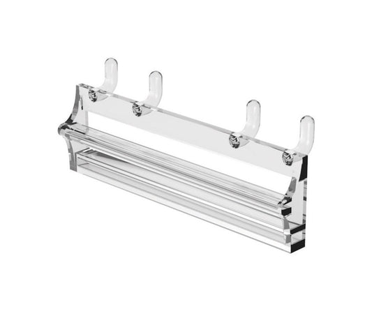 5-1/2 in. H X 6 in. W X 11-1/2 in. L Clear Pegboard Adaptor