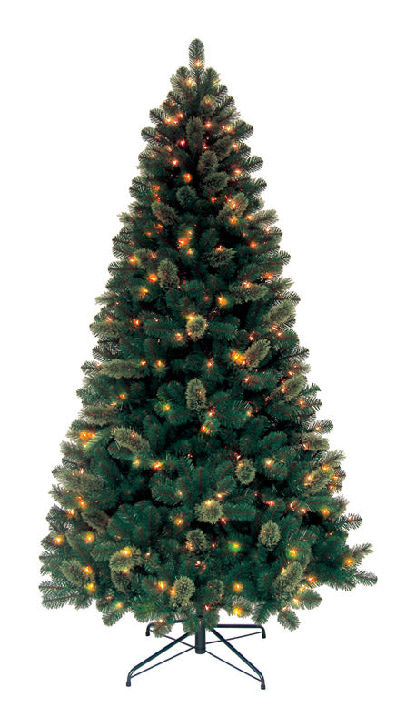 J & J Seasonal 7-1/2 ft. Somerset 500 ct Christmas Tree