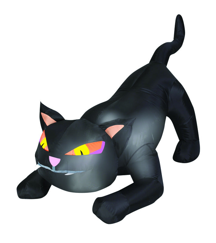 Gemmy Airblown 4 ft. LED Prelit Black Cat Inflatable