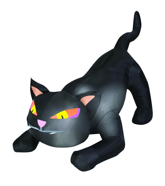 Gemmy Airblown 4 ft. LED Prelit Black Cat Inflatable