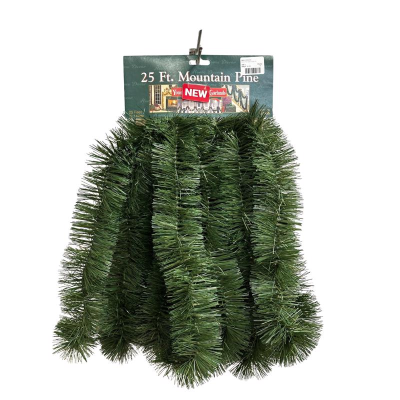 FC Young 25 ft. L Mountain Pine Christmas Garland