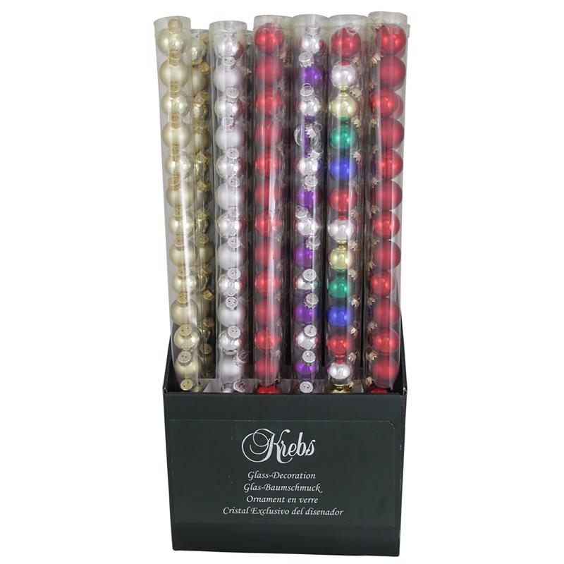 Christmas by Krebs Assorted Ball Tube Ornament