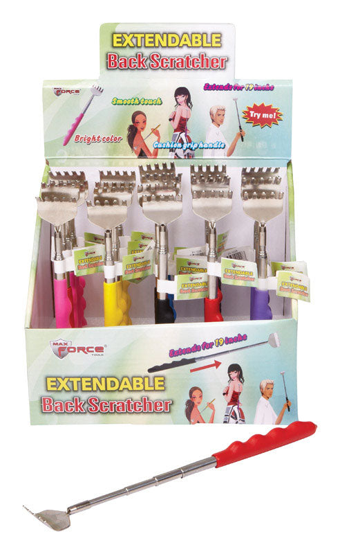 Diamond Visions Health and Beauty Back Scratcher Chrome 1 pk