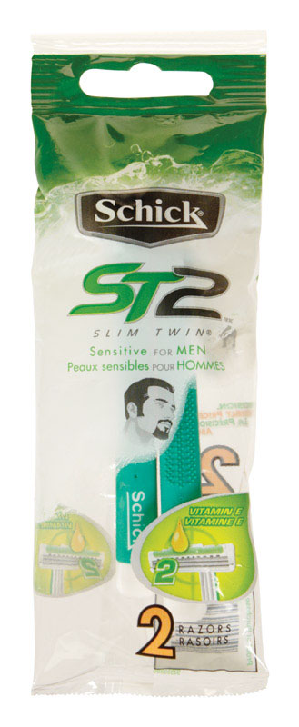 Schick ST2 Disposable Double Blade Razors 2 pk