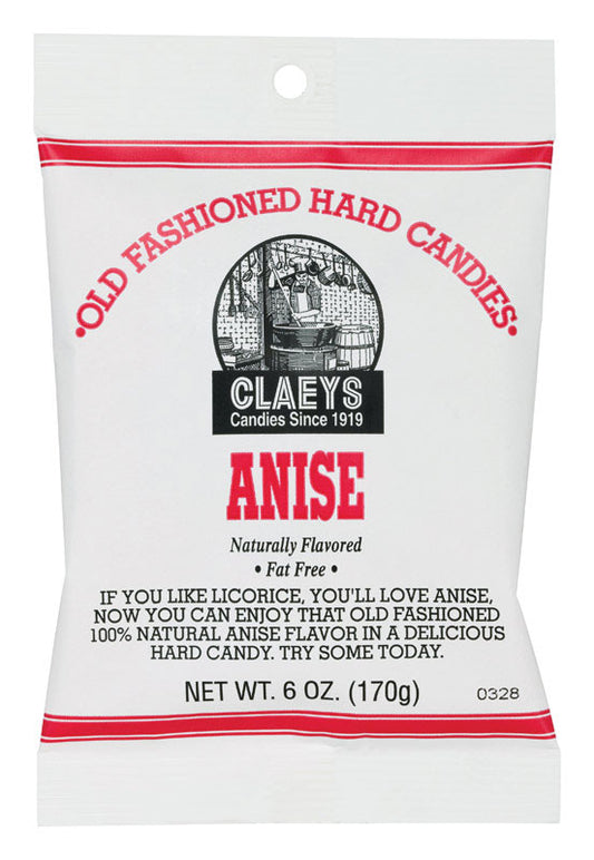 Claeys Old Fashioned Anise Hard Candy 6 oz