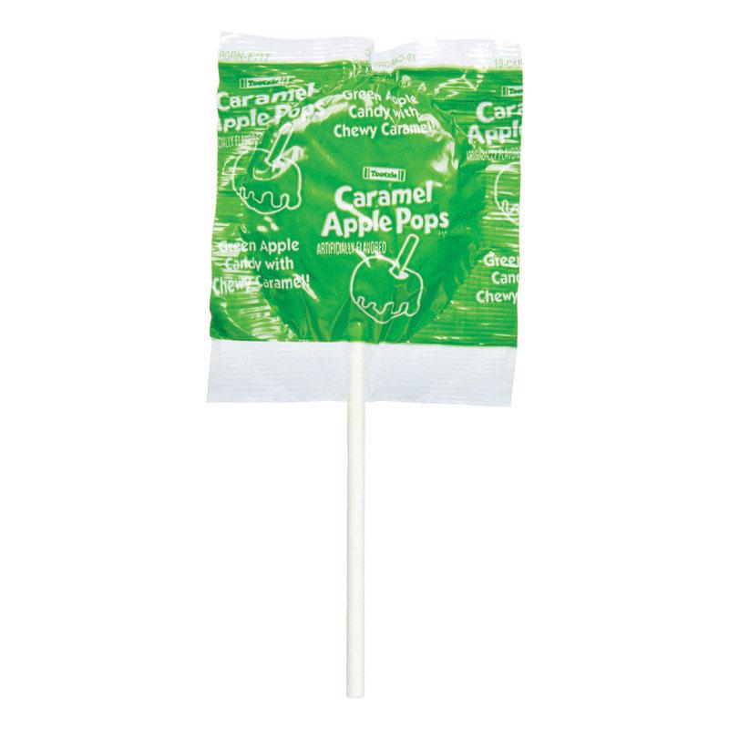 Tootsie Roll Caramel Apple Pops Green Apple, Caramel Lollipop 0.62 oz