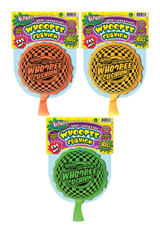 Flarp Whoopee Cushion Assorted 1 pc