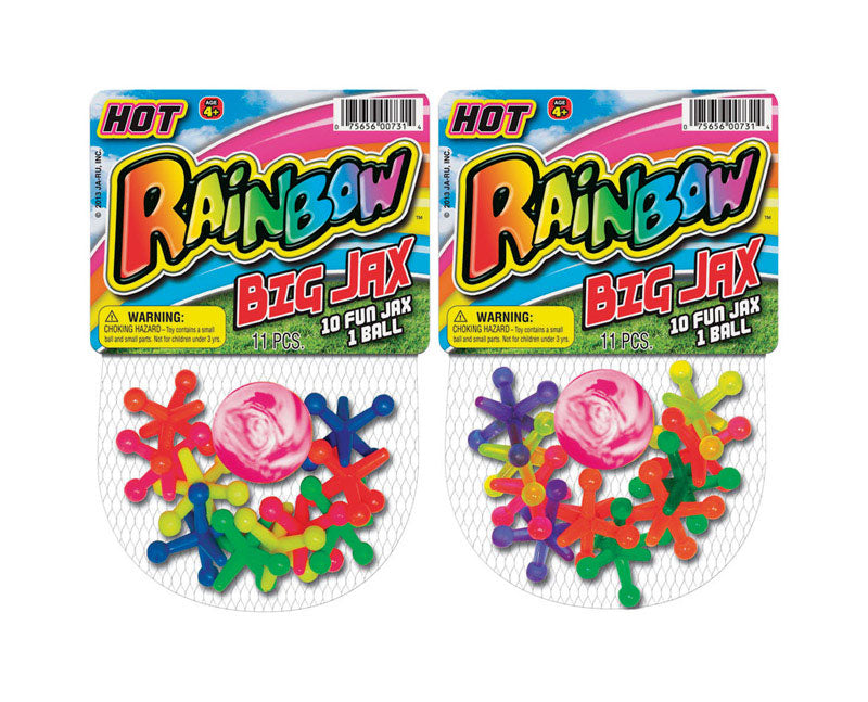 Rainbow Big Jax Assorted 11 pc
