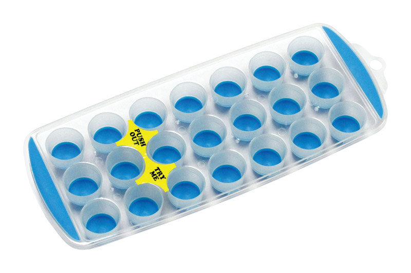 Home Plus Assorted Colors Plastic Ice Cube Trays