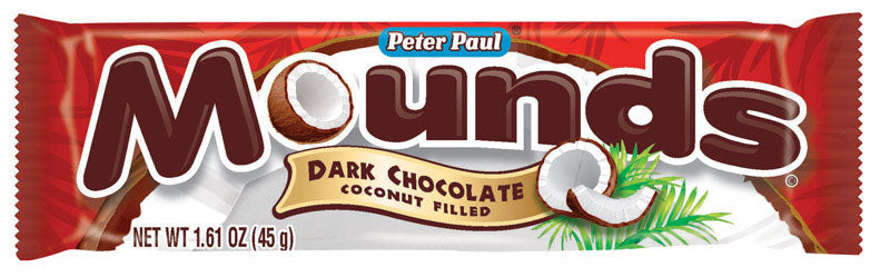 Mounds Dark Chocolate and Coconut Candy Bar 1.61 oz