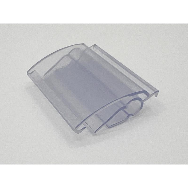 Plastic Shelf Bin Tag Holder 0.25 in. H X 1.5 in. W