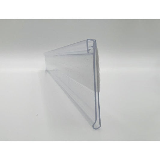 Plastic Shelf Bin Tag Strip 0.25 in. H X 1.5 in. W