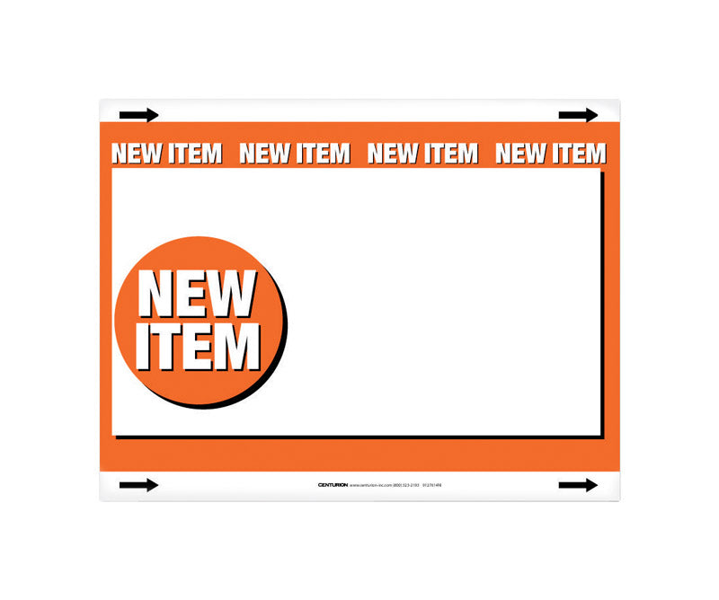 7 in. H X 11 in. W Office Supplies/Stationary Sign 25 each