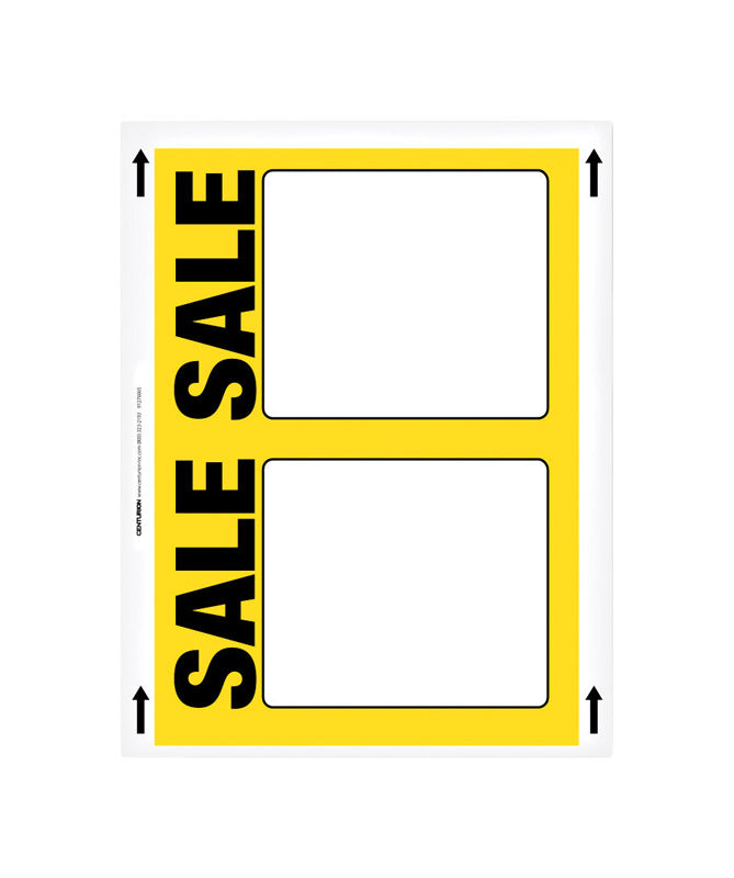 5.5 in. H X 7 in. W Office Supplies/Stationary Sign 25 each