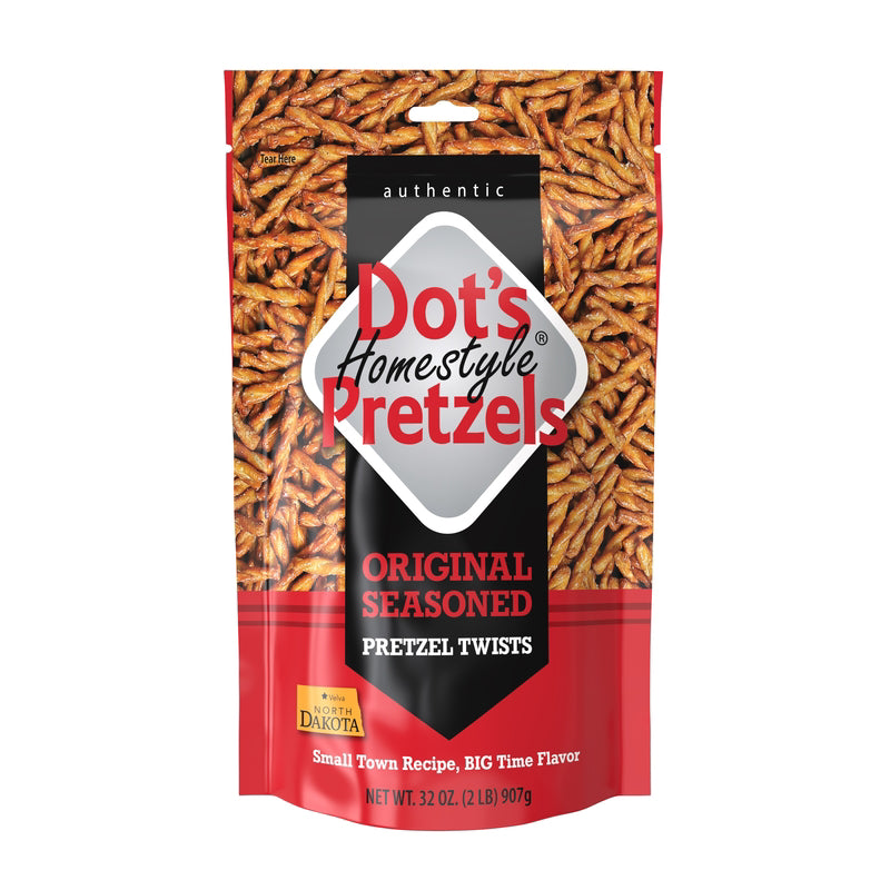 Dots Homestyle Original Pretzels 32 oz Bagged