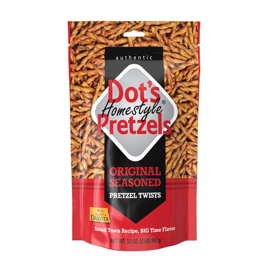 Dots Homestyle Original Pretzels 32 oz Bagged