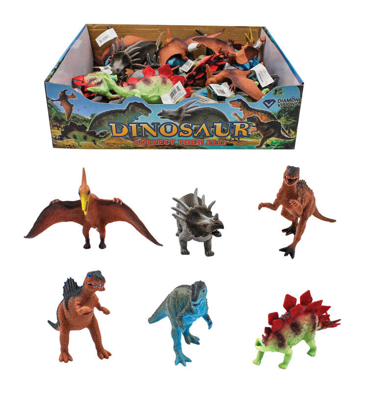 Diamond Visions Dinosaur Toy Plastic/Rubber 1 pk