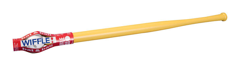 Wiffle Ball/Bat Set Yellow 2 pc