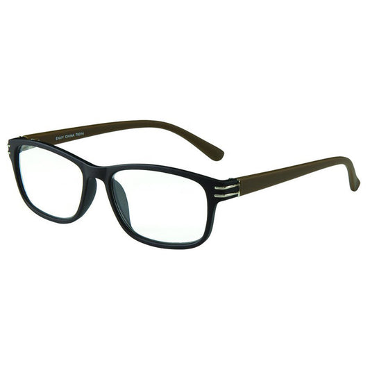 Envy Silverton Black Frame +2.50 Strength Unisex Reading Glasses