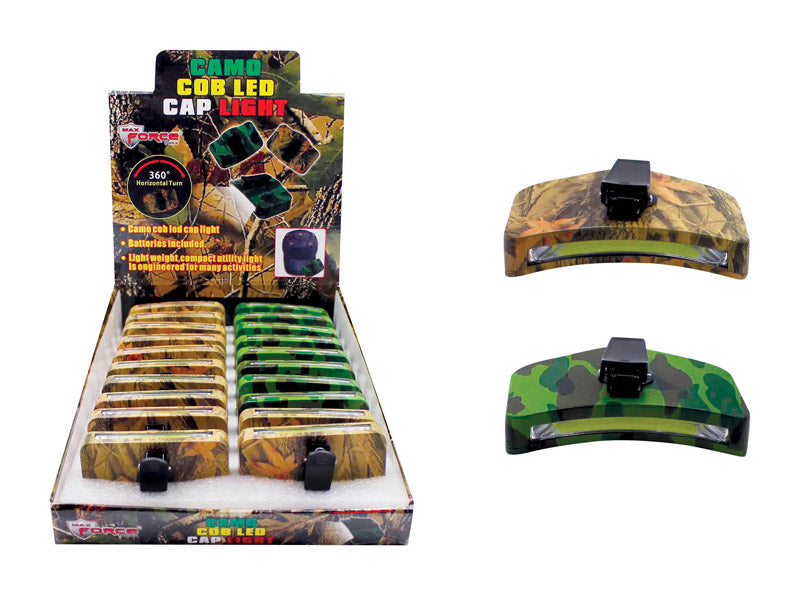 Diamond Visions Cob 200 lm Camouflage LED Cap Light AAA Battery