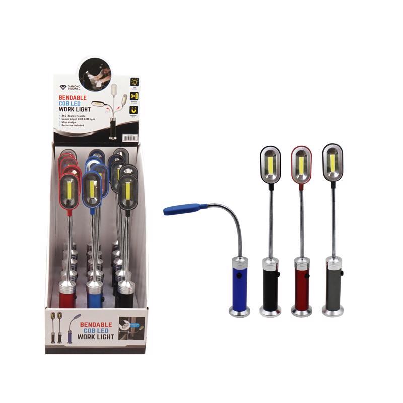 Diamond Visions 200 lm Assorted LED C.O.B. Work Light AAA Battery